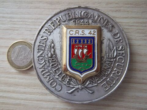 plaque collection obsol�te CRS 42 Nantes 0 Valognes (50)