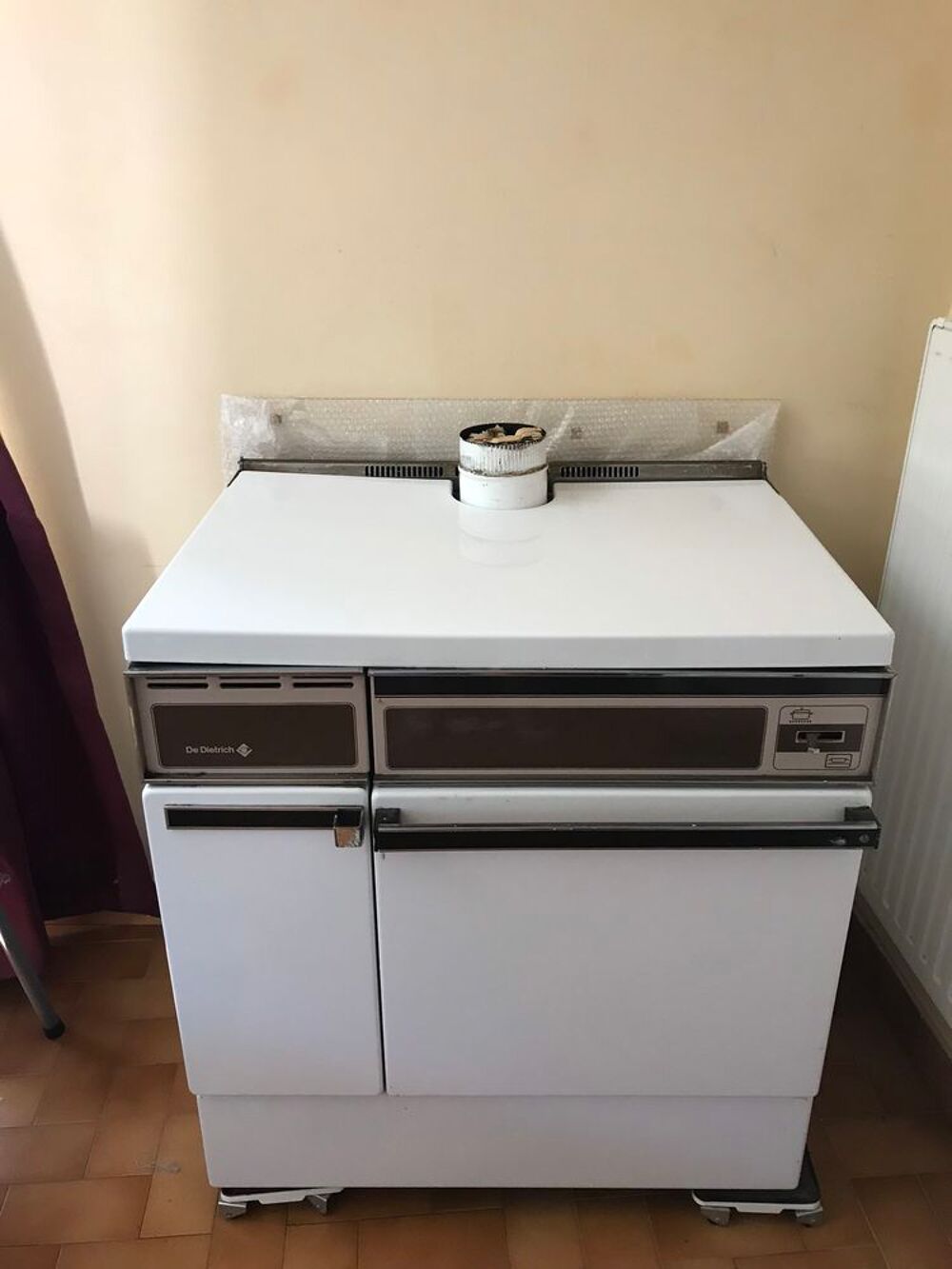 cuisiniere &agrave; feu continu 634 De Dietrich Electroménager