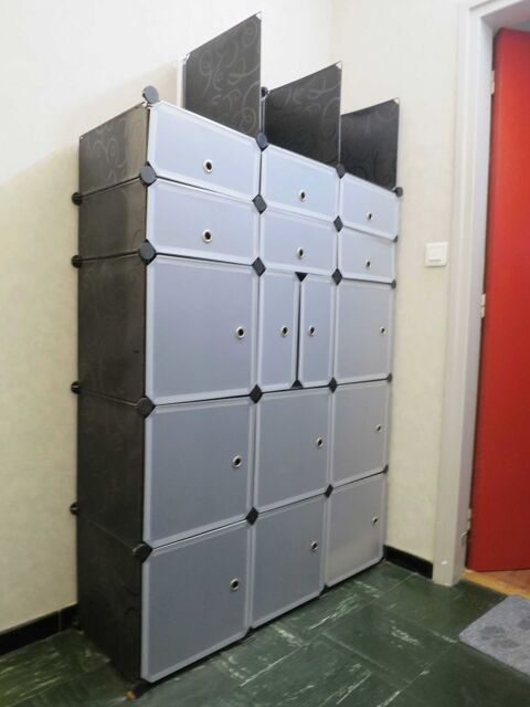 Meuble de rangement m�tal/plastique 2 penderies 35 Reims (51)