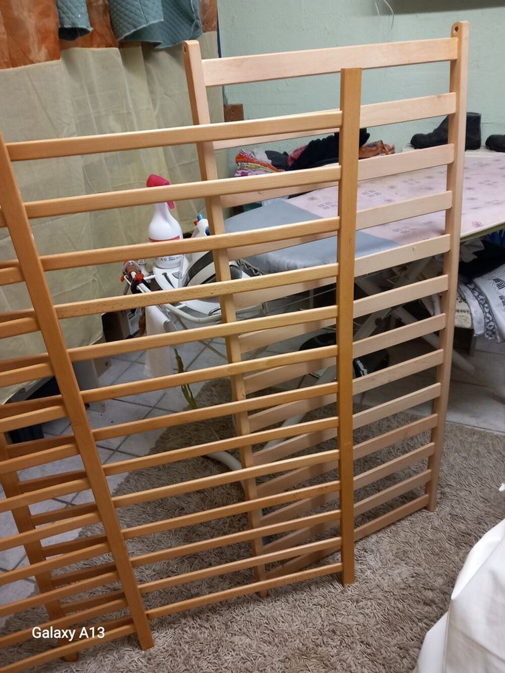 Parc b&eacute;b&eacute; bois Pu�riculture