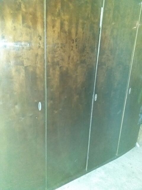 Armoire bois laque noire 80 Fleury (57)