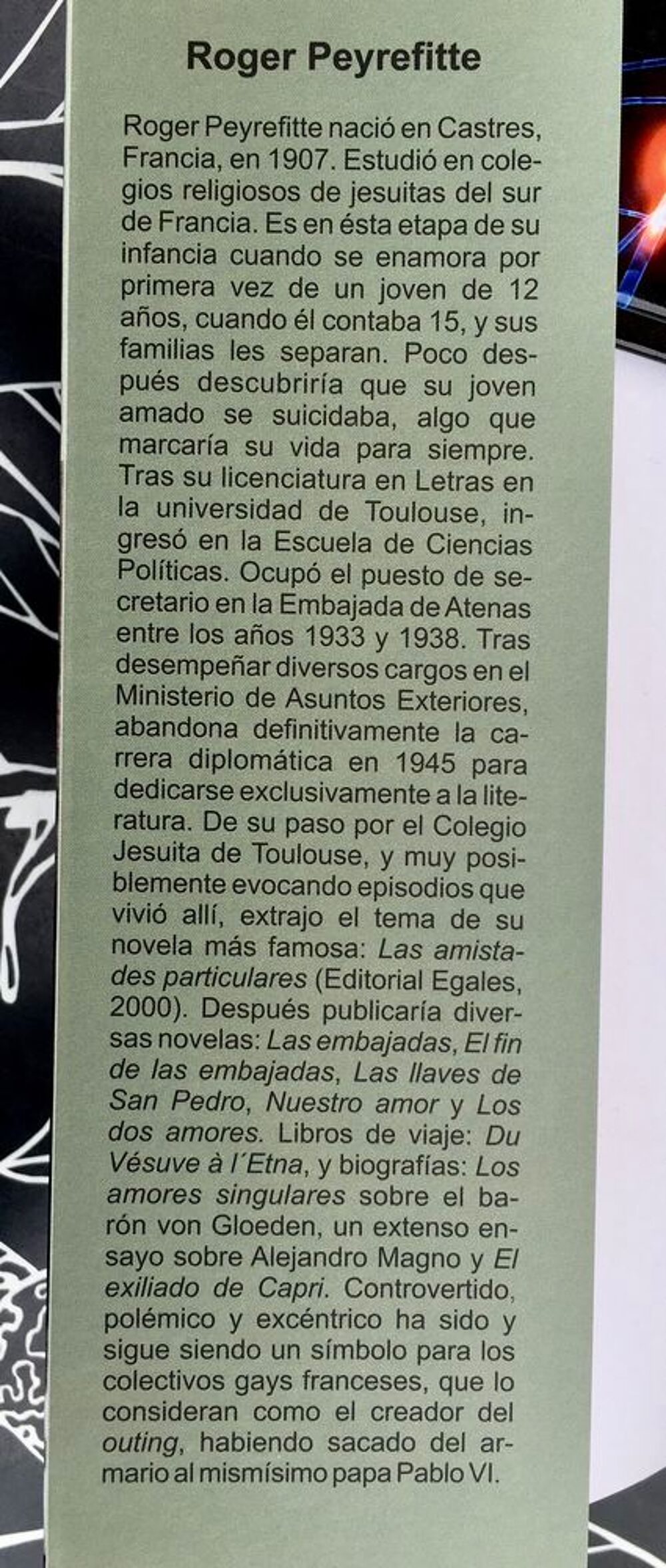 El Exiliado De Capri de ROGER PEYREFITTE; Livre Neuf, 423 p Livres et BD