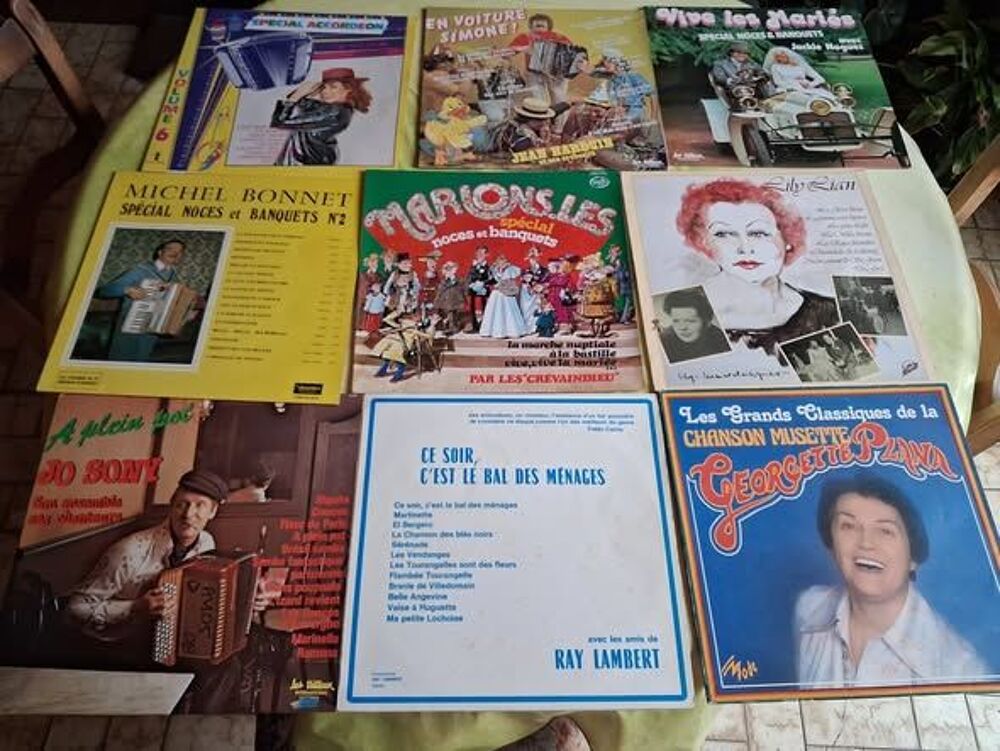 vinyles 33 tours CD et vinyles