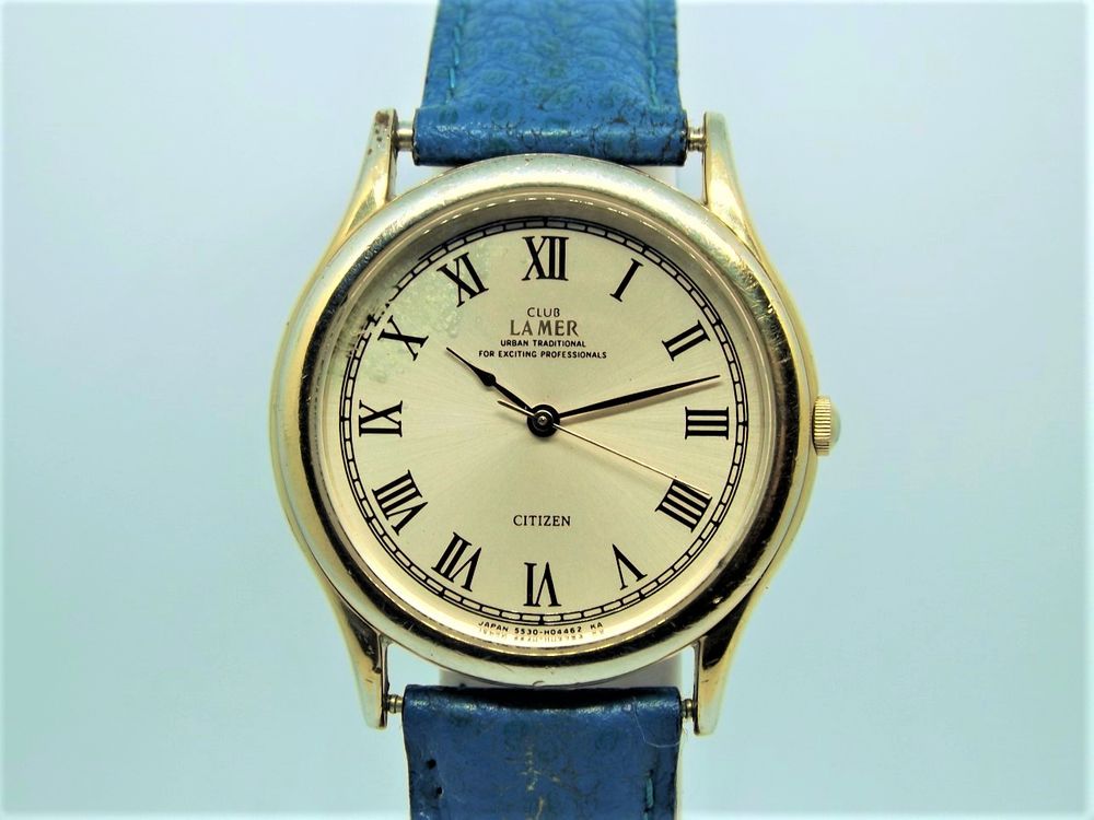 Tr&egrave;s rare montre Citizen Club La Mer 5530 Japon Bijoux et montres