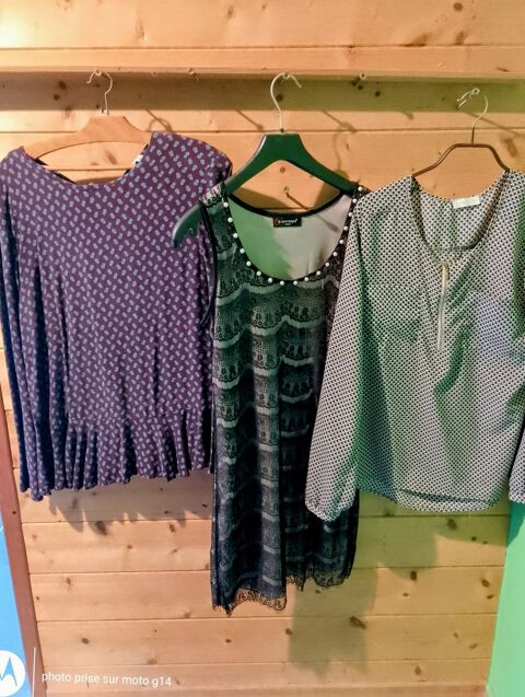 Lot de petits hauts + tuniques et chemises : 13 en tout 68 Lavaur (81)