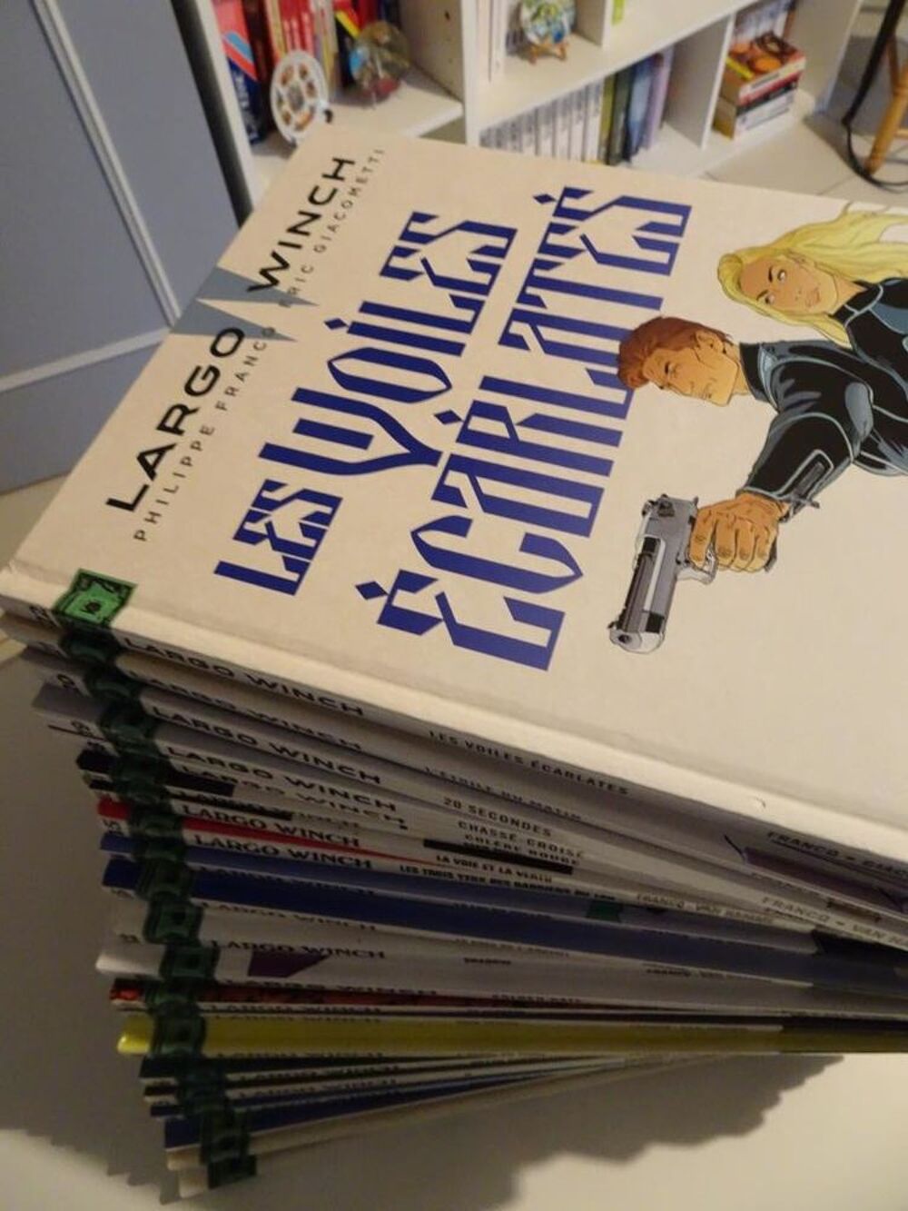 Collection compl&egrave;te Largo Winch 1 &agrave; 22 Livres et BD