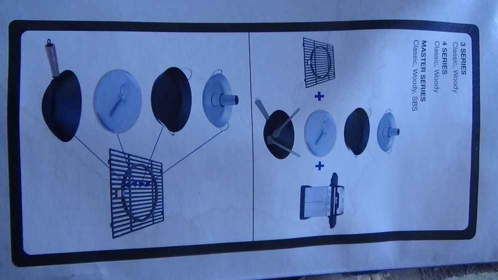 Grille modulable en fonte plus pierre c&eacute;ramique &agrave; pizzas Cuisine