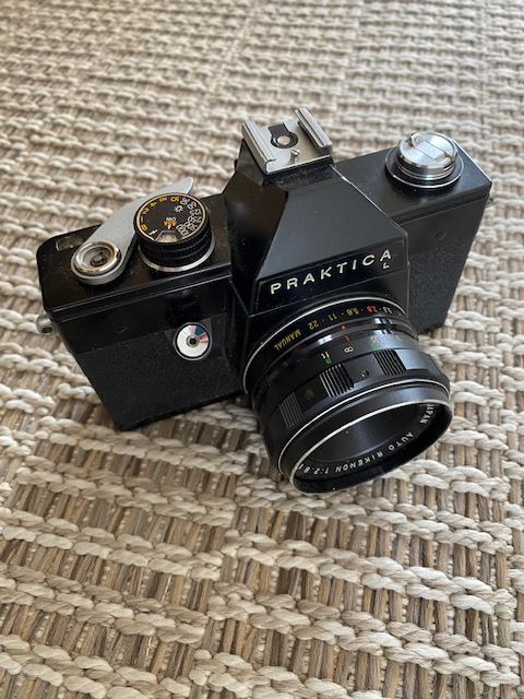 Praktica L avec objectif 55 mm Auto Rikenon 40 Nice (06)