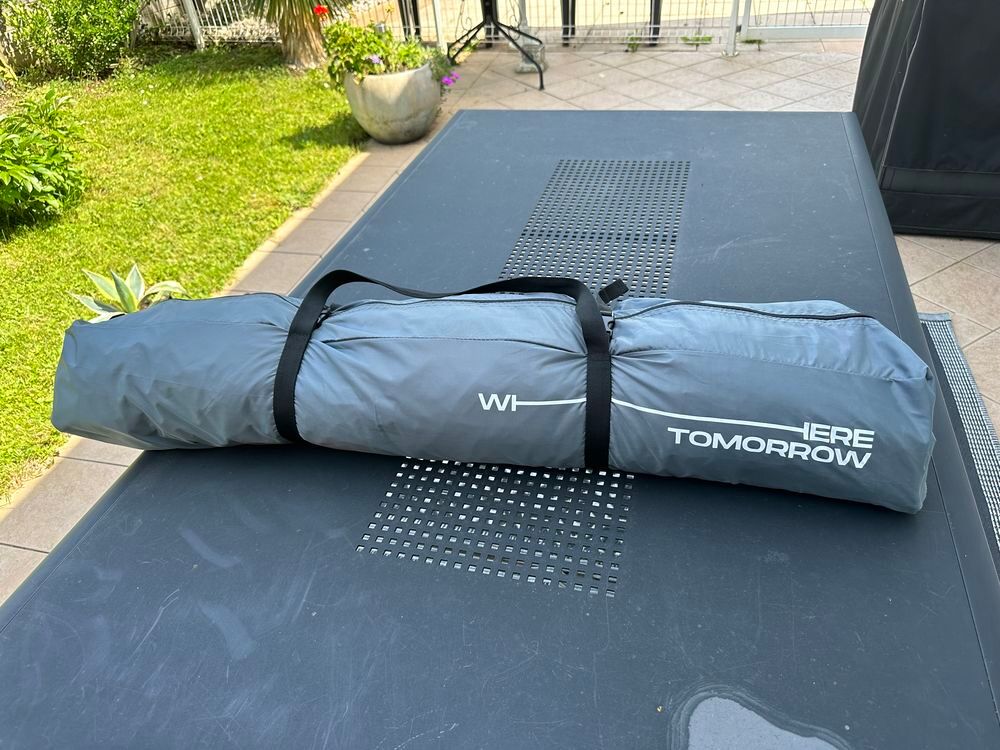 Tente annexe cuisine camping Jardin