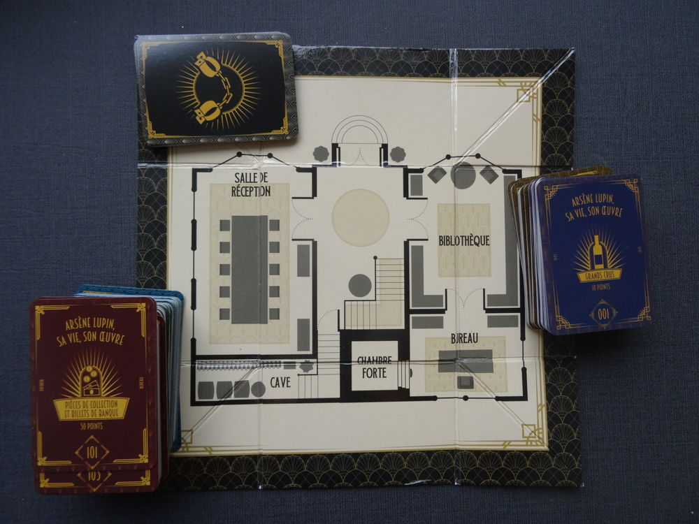 Jeu d'ambiance quiz Ars&egrave;ne Lupin Jeux / jouets