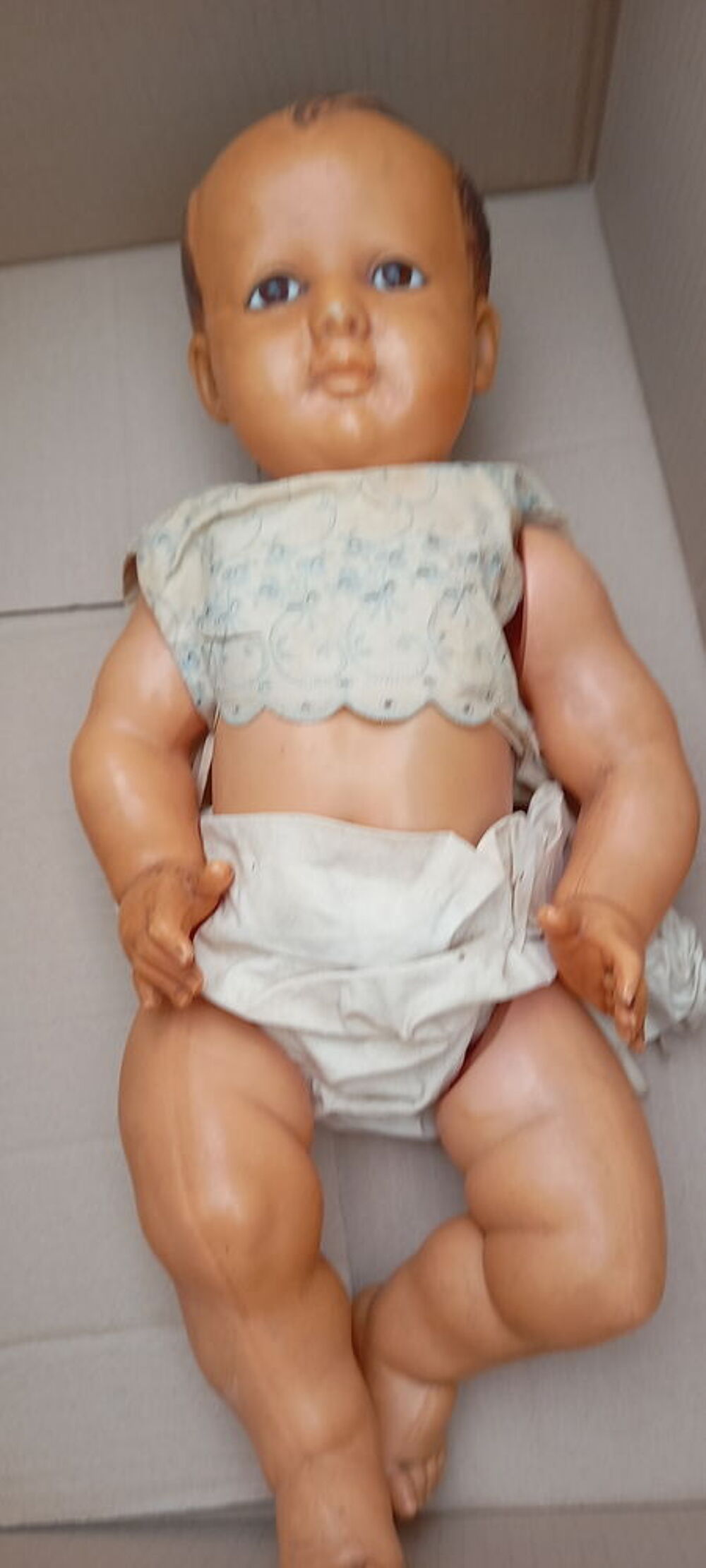 Ancien Baigneur Petitcollin 60 cm
