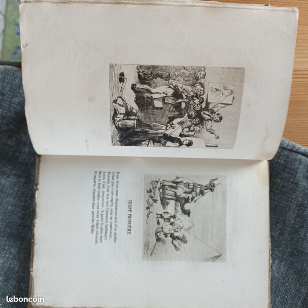 La rapineide l'atelier poeme comique 19 siecle poesie france Livres et BD