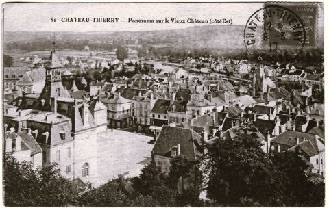 CPA  : Chateu Thierry avec timbre N° 138 3 Florange (57)