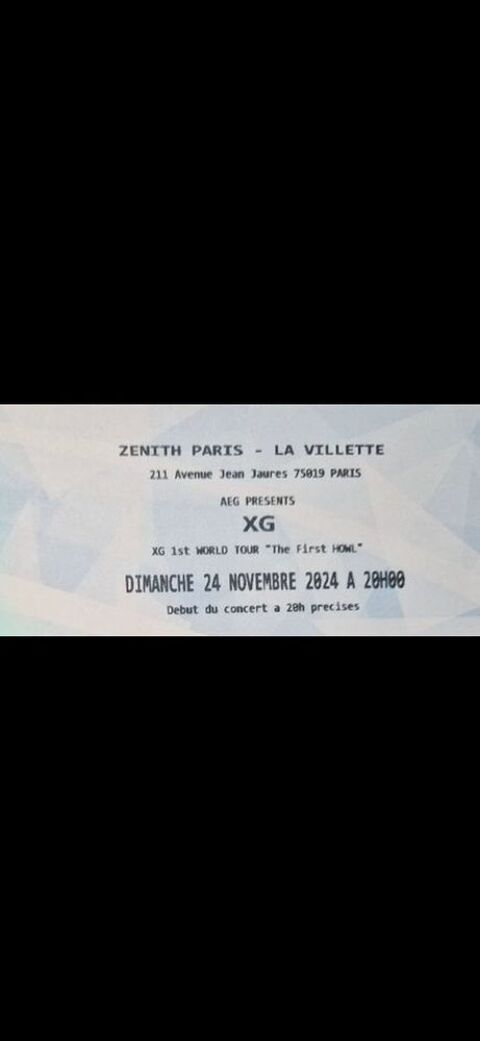 Place de Concert XG 80 Brie-Comte-Robert (77)