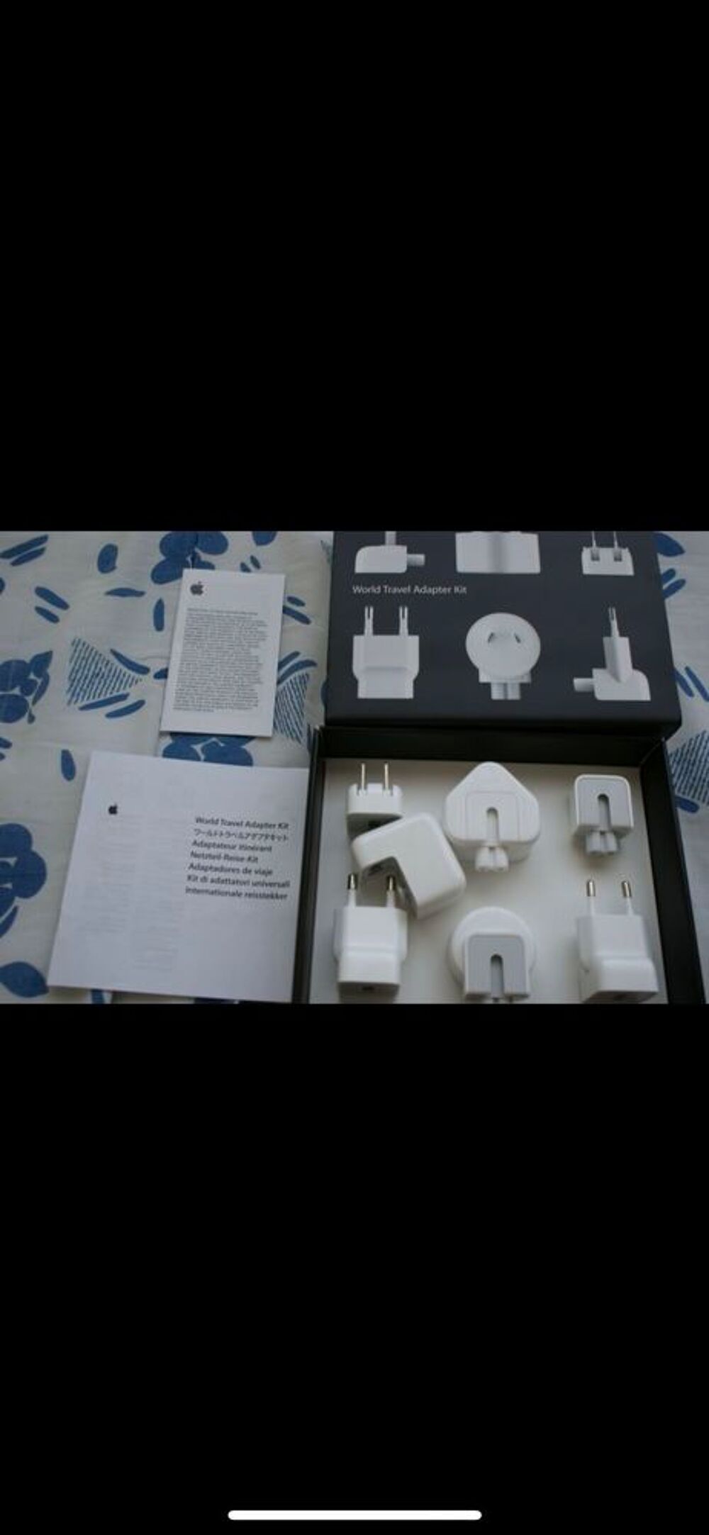 Adaptateurs de voyage APPLE Téléphones et tablettes