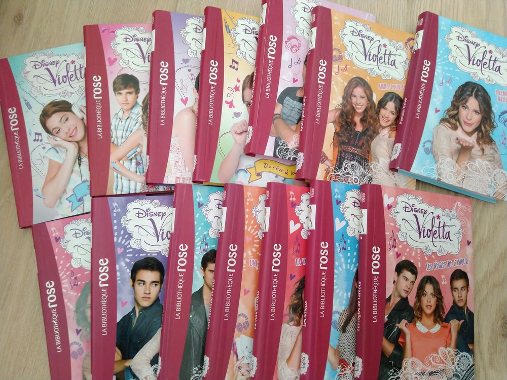 Collection de livres Violetta Livres et BD