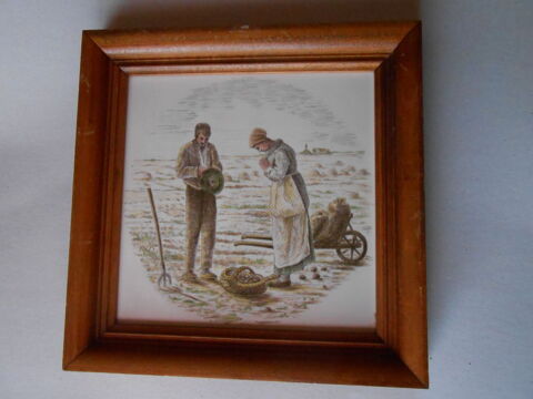 Tableau l'Angélus de Millet 15 Digoin (71)