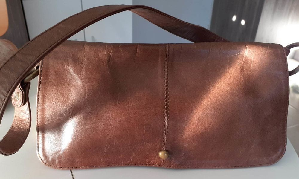 Sac &agrave; main en cuir de buffle - tr&egrave;s bon &eacute;tat Maroquinerie