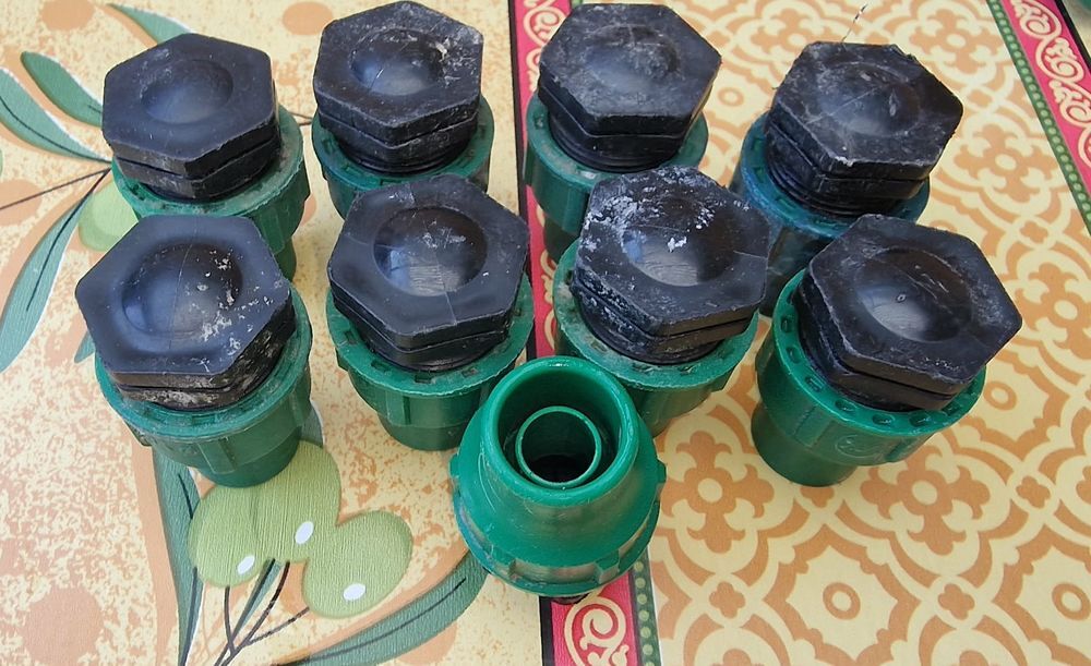 9 Bouchons de montage pour arrosage 16mm Jardin