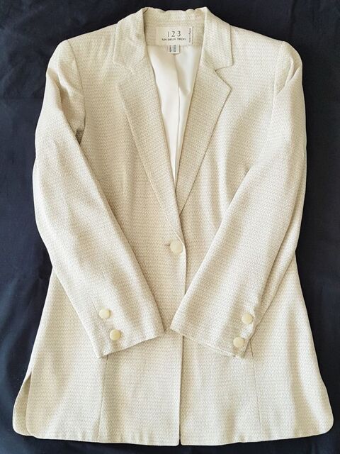 Ensemble veste et jupe �cru 45 Marignane (13)