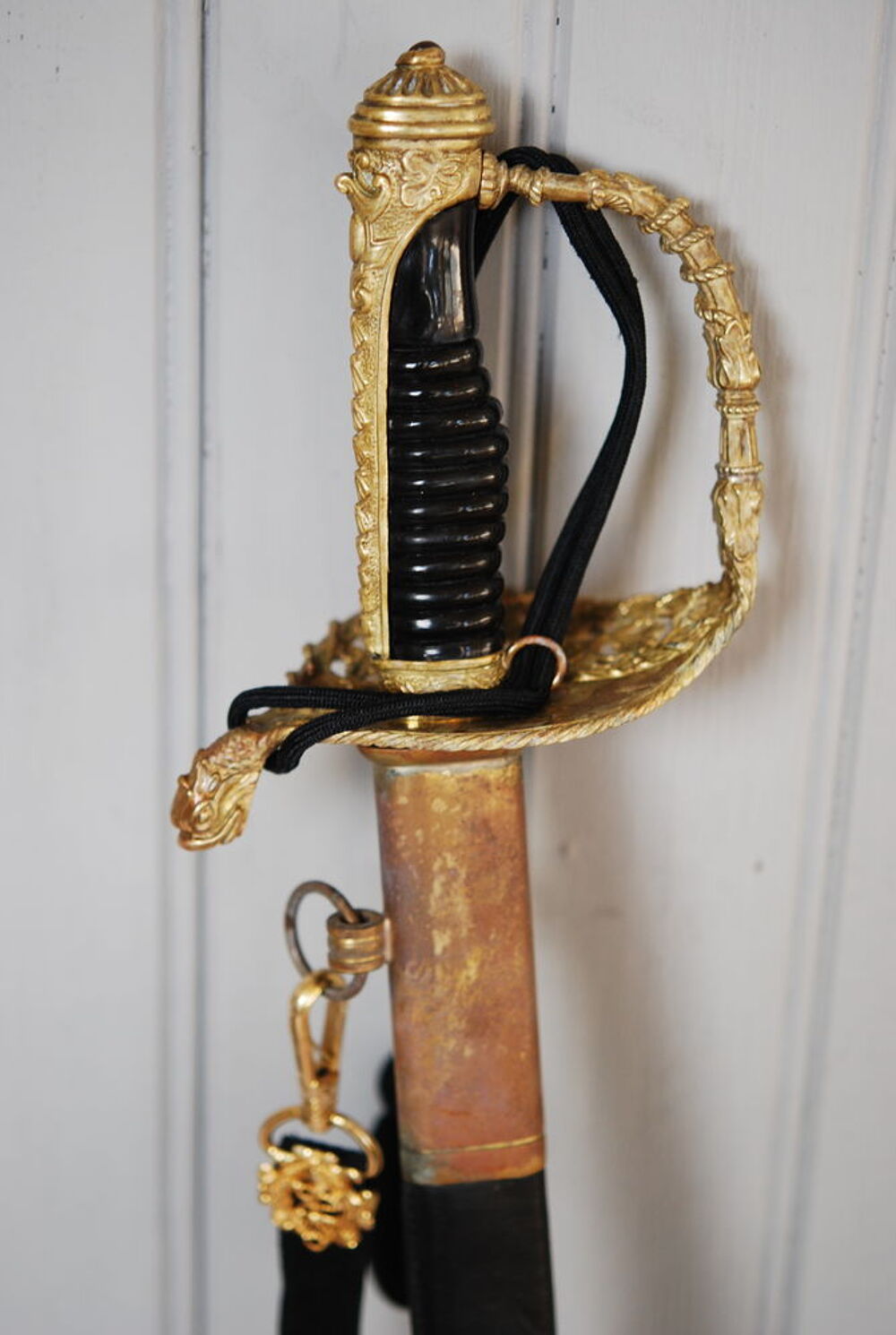 tr&egrave;s beau sabre r&eacute;glementaire de marine mod&egrave;le 1837 , 