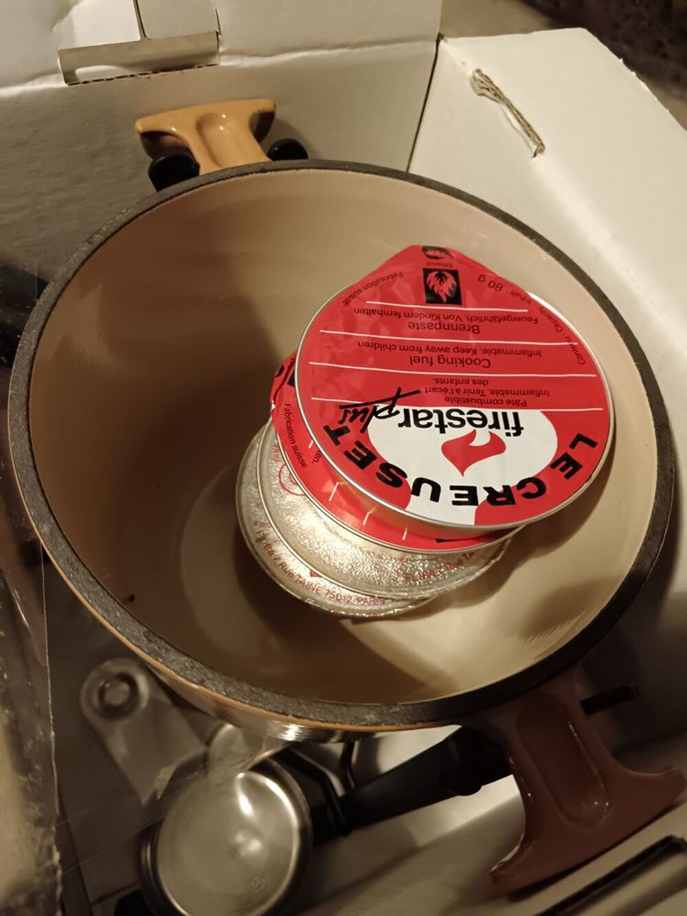 FONDUE EN FONTE LE CREUSET Electroménager
