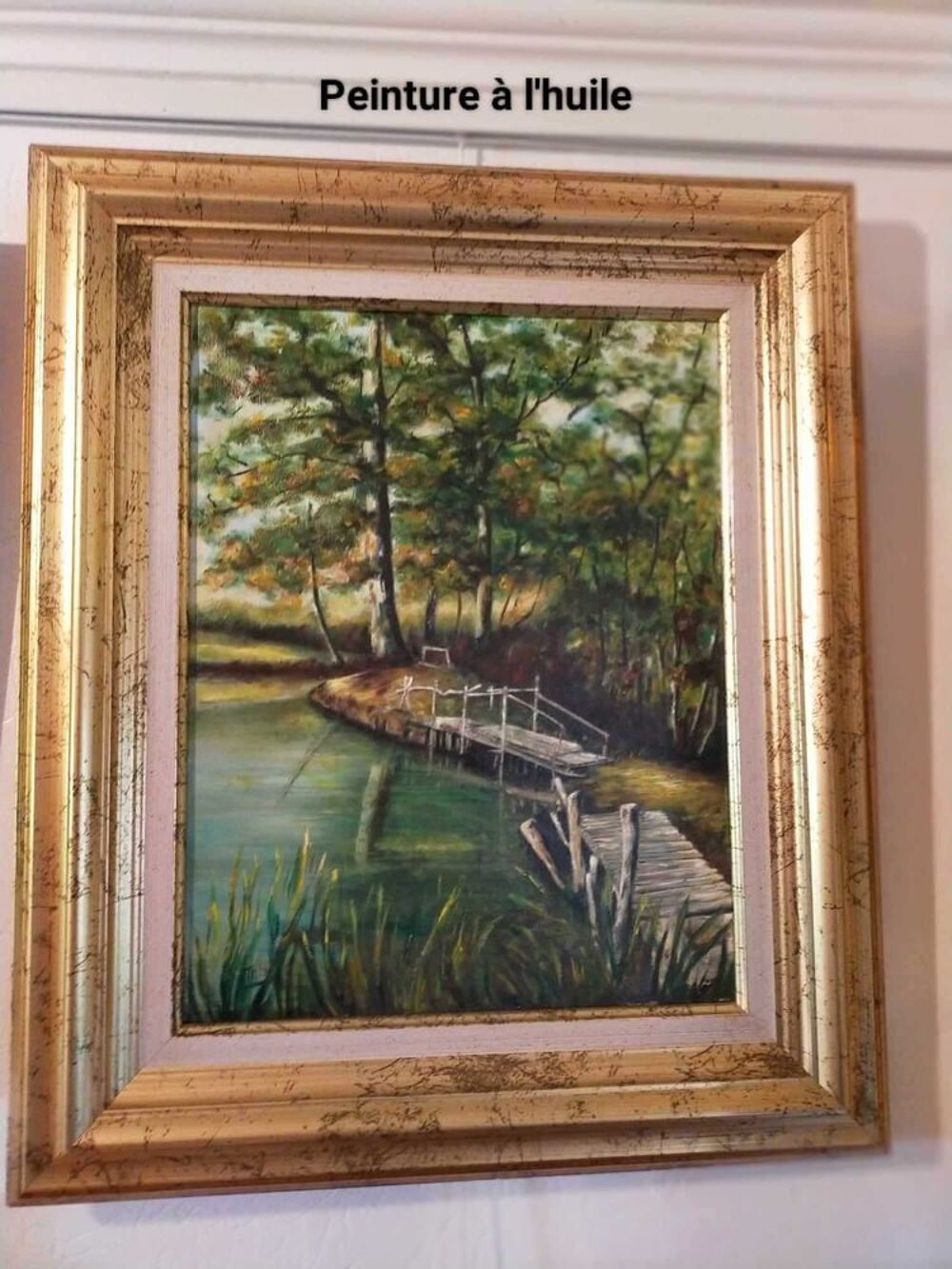 Peinture &agrave; l'huile Décoration