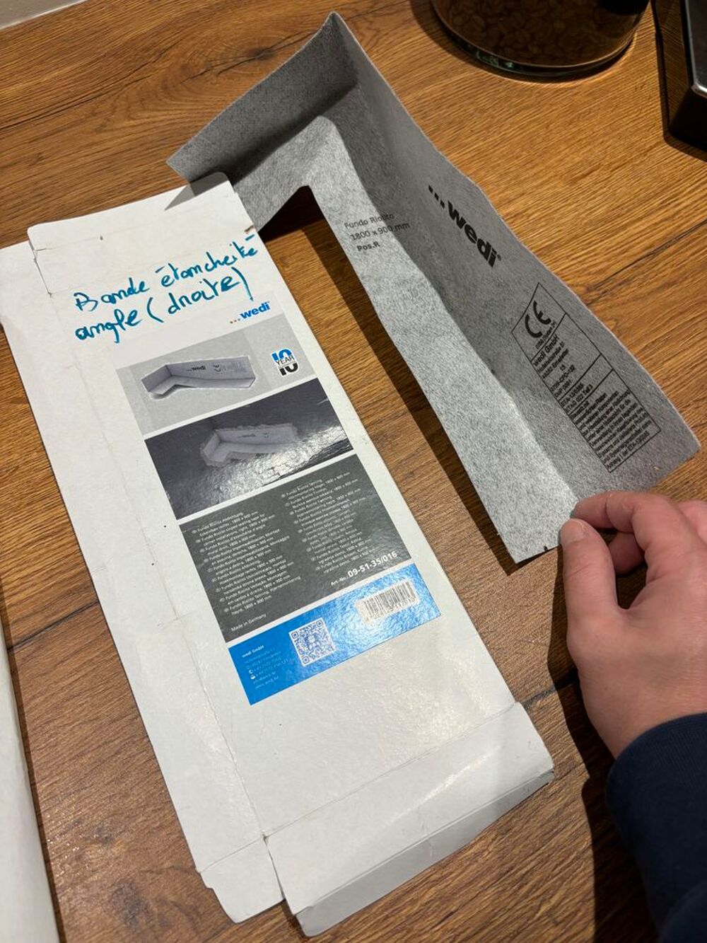 Bandes d'&eacute;tanch&eacute;it&eacute; douche Wedi Bricolage