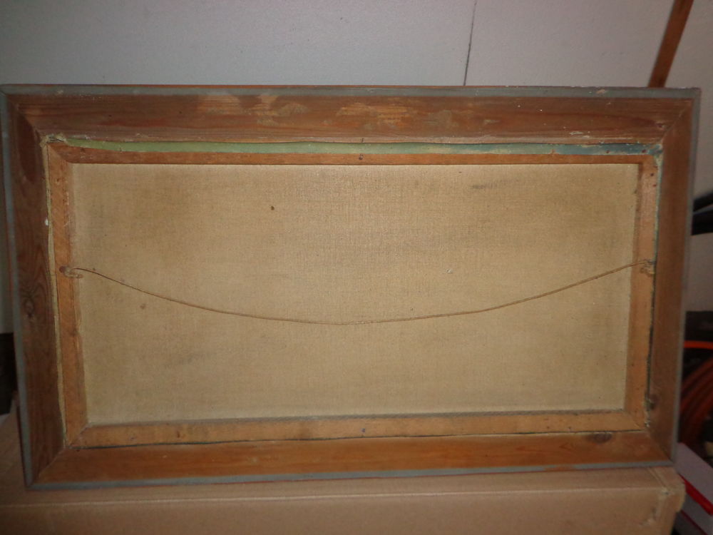 Ancien tableau "signature de Yees".... Décoration