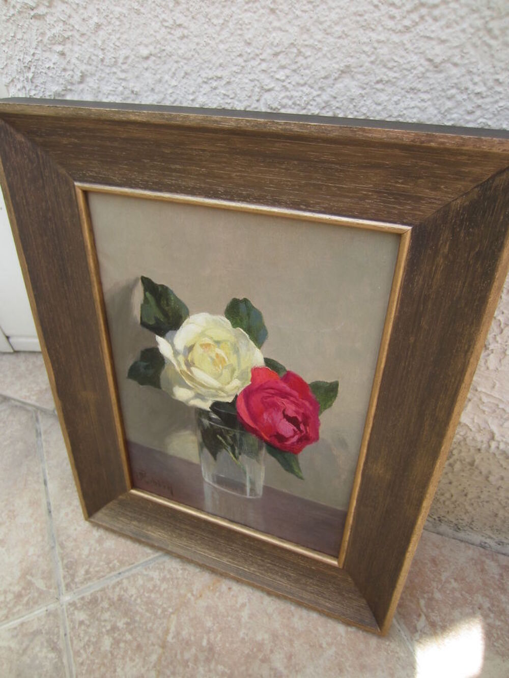 Tableau floral 20 &eacute;me &eacute;cole fran&ccedil;aise Décoration