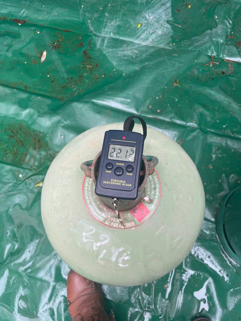 Bouteilles butane et propane Jardin