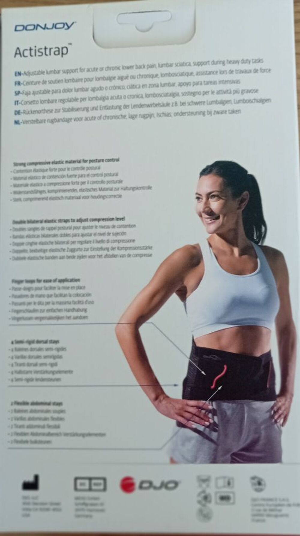 Ceinture Lombaire M&eacute;dicale/Sportive Taille L Vêtements