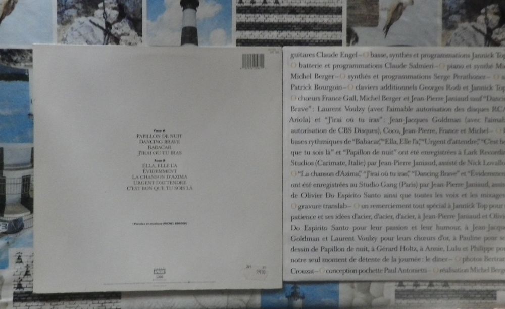 FRANCE GALL BABACAR (+ELLA ELLE L'A + EVIDEMMENT) Vynil 33T Audio et hifi