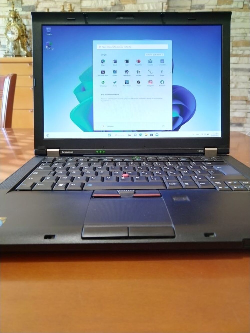 PC PORTABLE LENOVO i5 SSD 120Go 8Go WIN 11 R2594 Matériel informatique