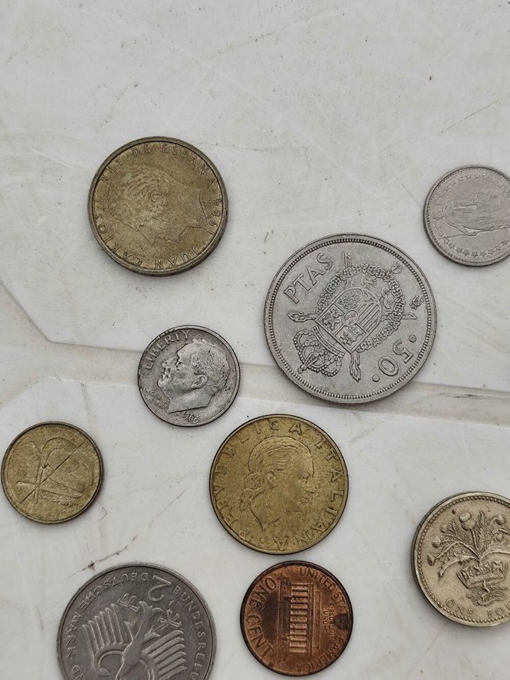 pi&egrave;ces de monnaie ancienne 