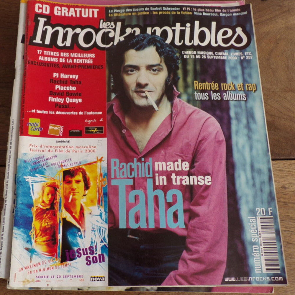 les inrockuptibles Rachid Taha n&deg; 257 Livres et BD