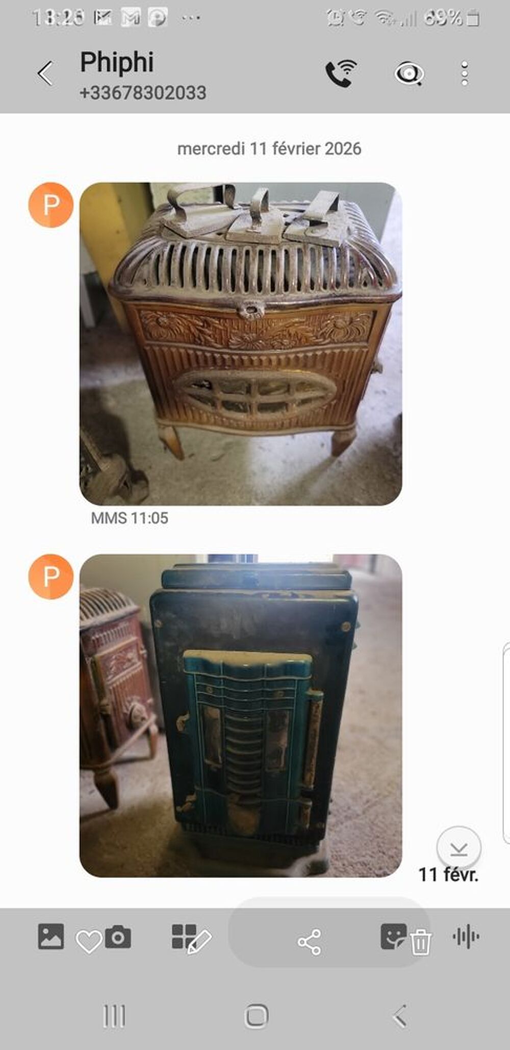 Poeles a bois ancien Décoration