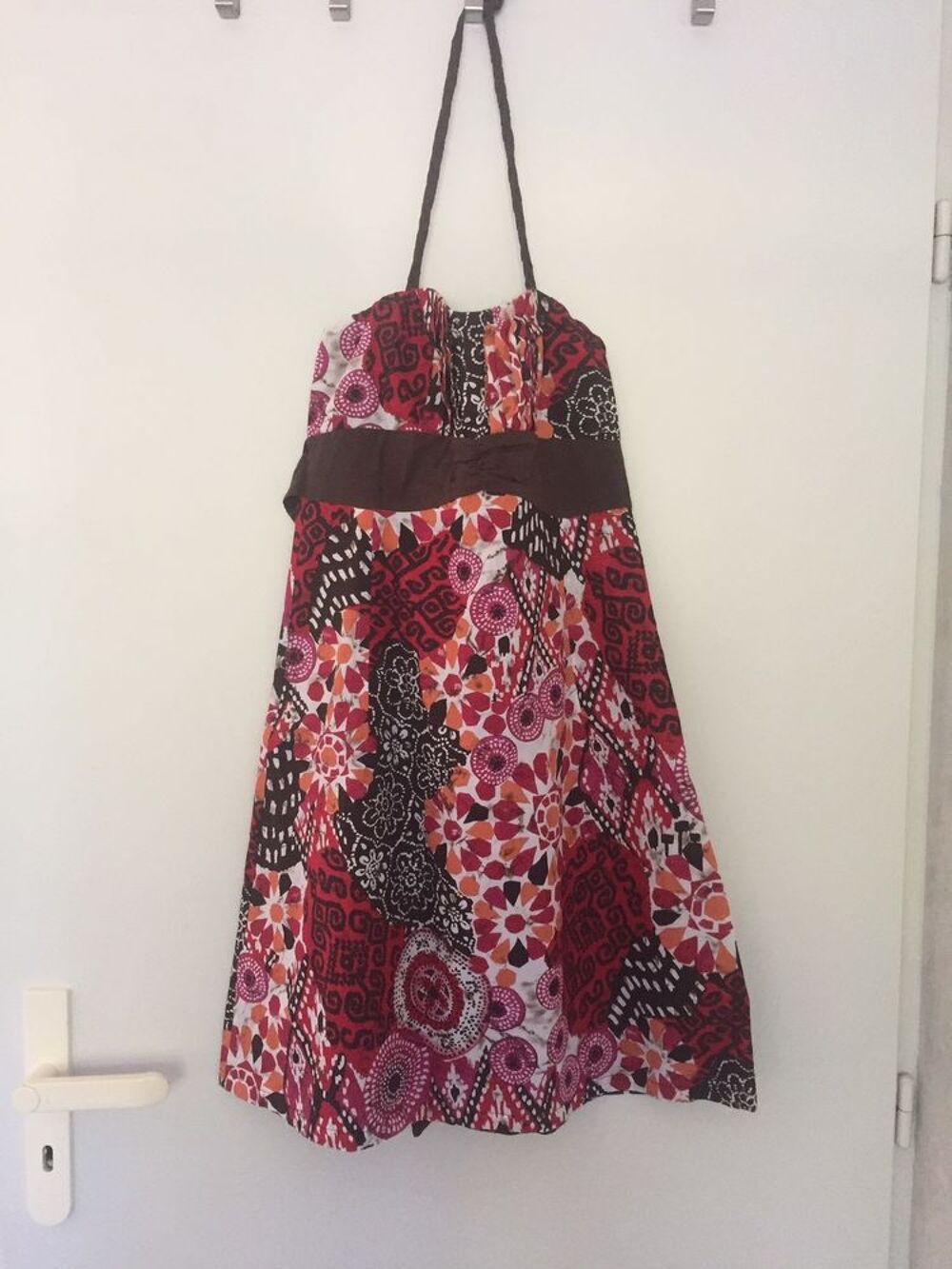 Robe bustier color&eacute;e Promod - Taille 36 Vêtements