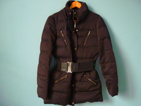 manteau doudoune Morgan 36 S femme noir duvet TBE 78 Brienne-le-Château (10)