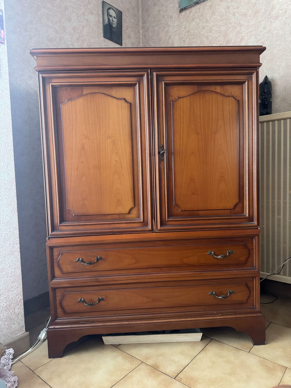 Meuble TV en Merisier - H1,25 x L1,00 x P0,50 Meubles