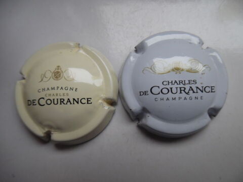CHAMPAGNE charles DE COURANCE (lot de 2 caps.). Plivot (51)