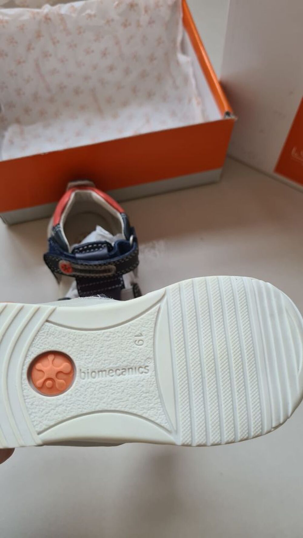 Sandales Gar&ccedil;on Biomecanics Kaiser taille 19 Chaussures