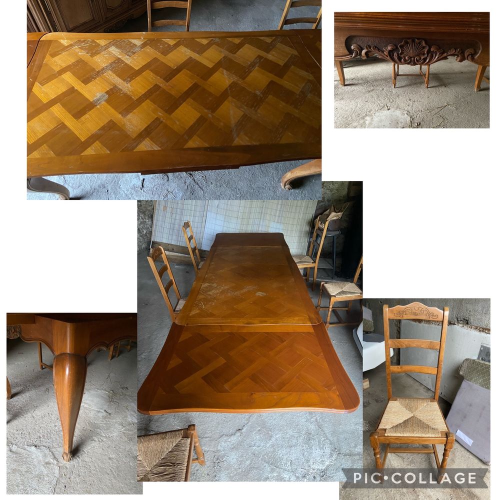 table et 6 chaises Meubles