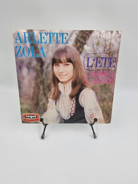 Vinyle 45 tours Arlette Zola : L'Été L'Amour L'Amour  4 Vulbens (74)