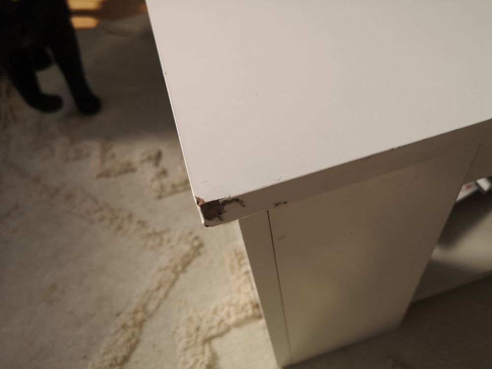 Table basse blanche Meubles
