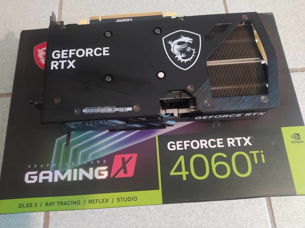 MSI GeForce RTX 4060 Ti Gaming X 8G Matériel informatique