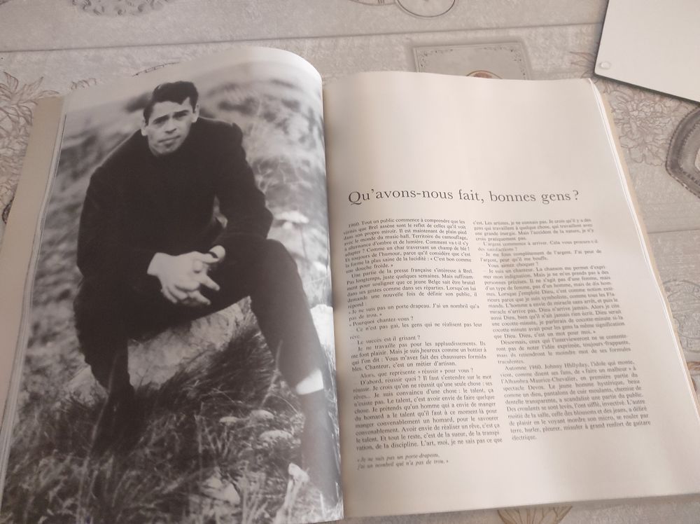 Le livre du souvenir Jacques Brel Livres et BD