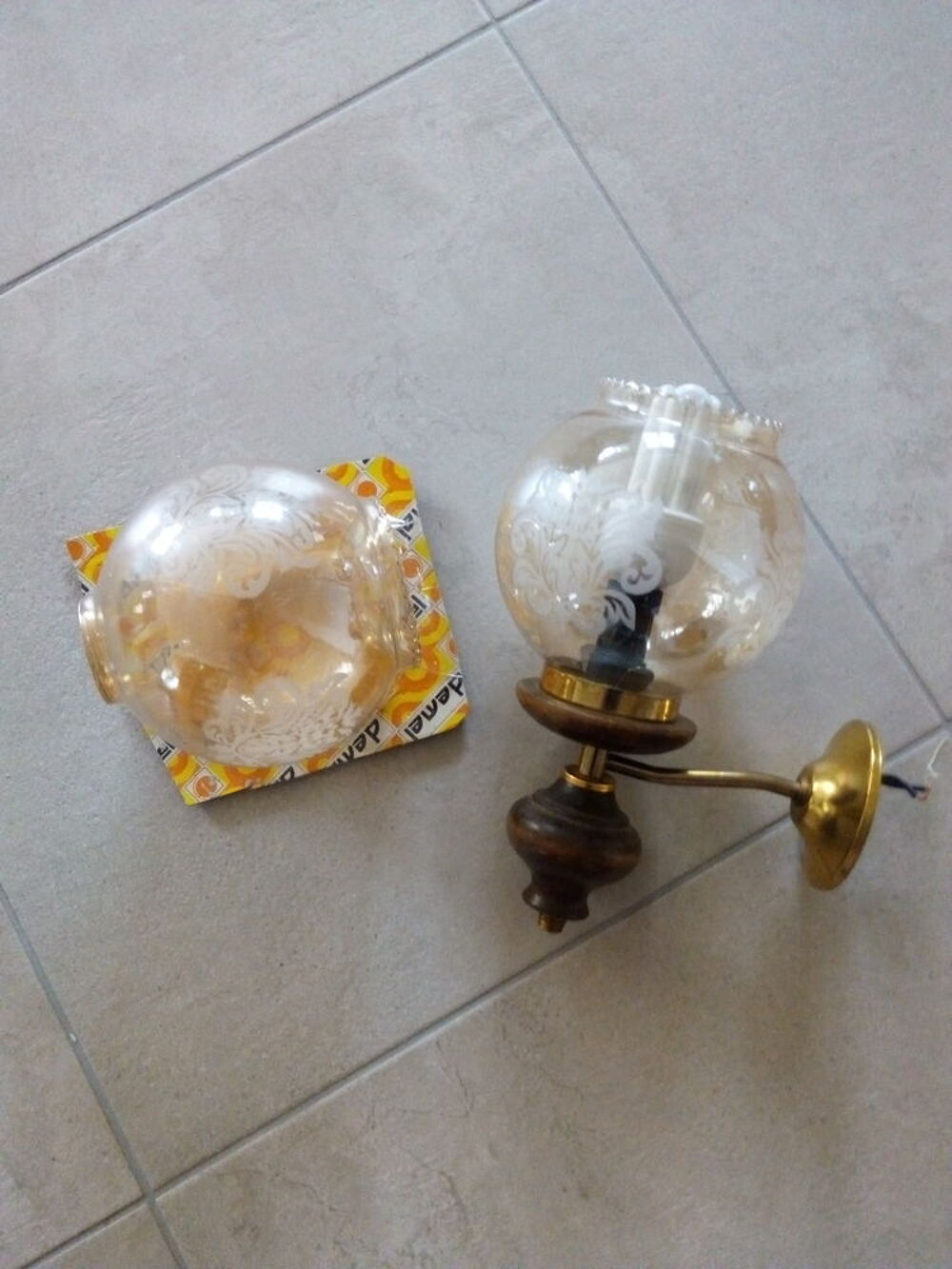 14 GLOBES POUR LUMINAIRES Décoration