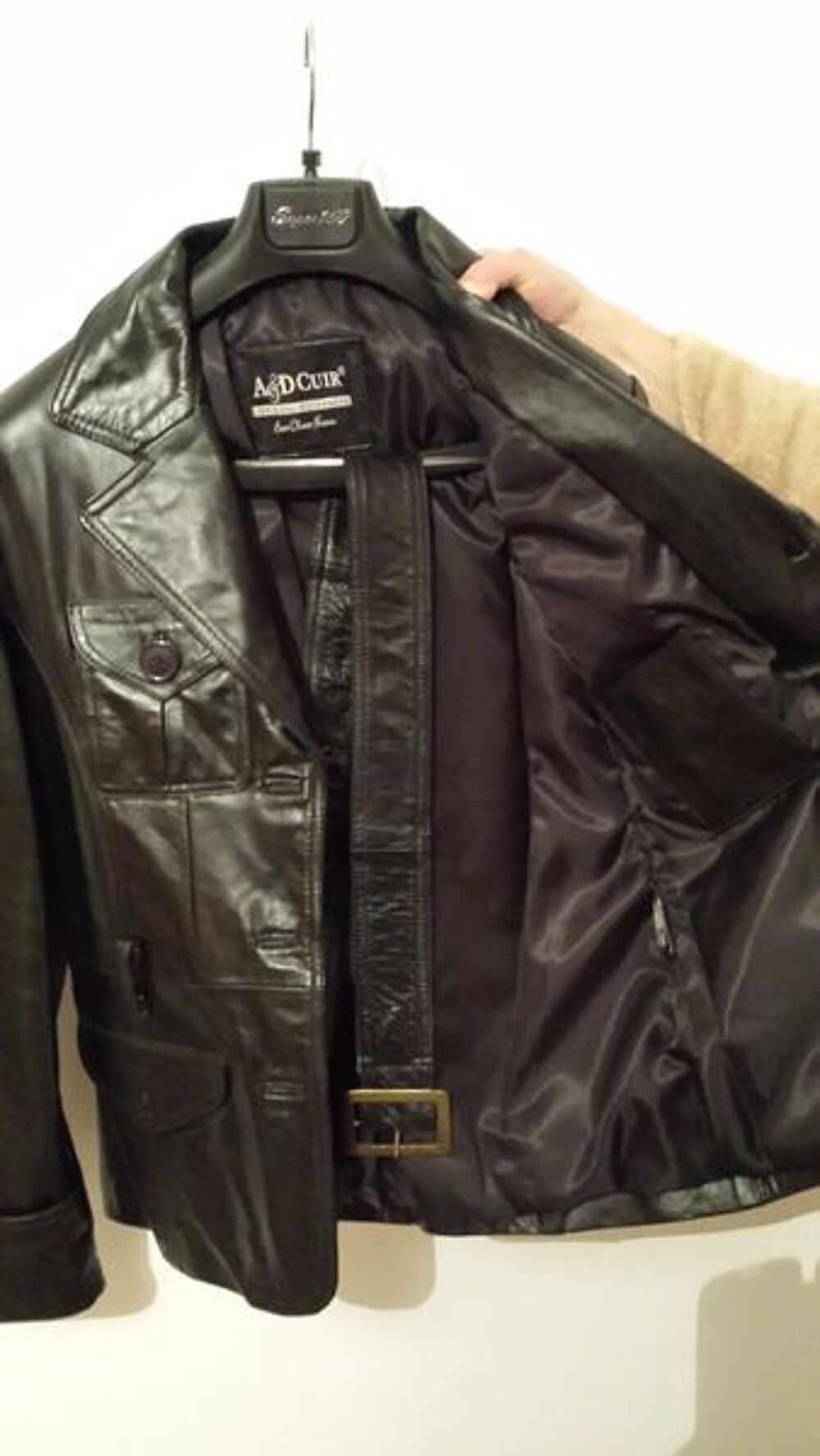 Veste cuir Vêtements