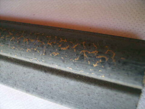 11m de baguettes bois de couleur gris et or pour cadres 35 Wolxheim (67)